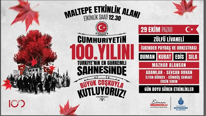 Cumhuriyetimizin 100 yaşını Türkiye’nin en görkemli sahnesinde kutlayacağız,, 