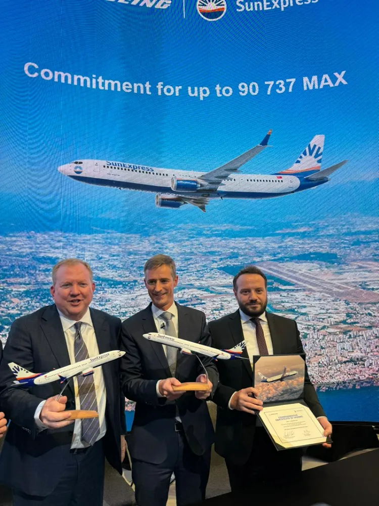 SunExpress, Boeing ile 90 uçaklık anlaşmayla ivmelendiriyor