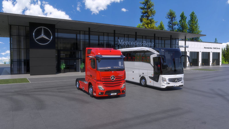 Mercedes-Benz Türk artık Zuuks Games’in sürüş simülasyonu oyunlarında  