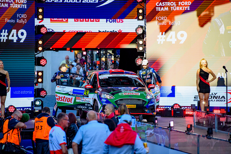 Castrol Ford Team Türkiye, WRC’nin Zorlu Estonya Etabını 4. Sırada Tamamladı 