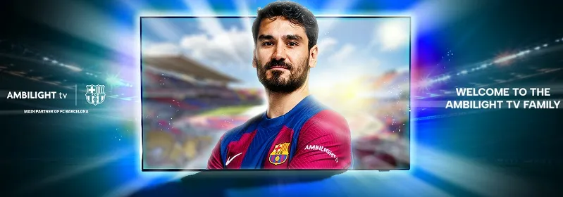 FC Barcelona’nın Yıldız Oyuncusu Ambilight TV Ailesine Katıldı