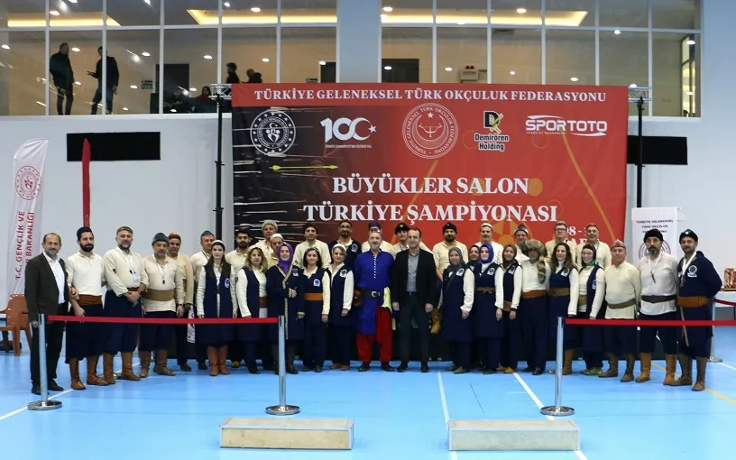 Geleneksel Türk Okçuluk Büyükler Türkiye Şampiyonası sona erdi