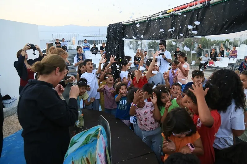 Çadırkent yemekhanesinde ödül töreni