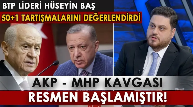 AKP - MHP kavgası resmen başlamıştır.