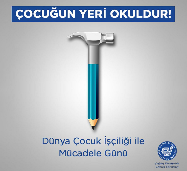 ÇOCUK İŞÇİ OLAMAZ!