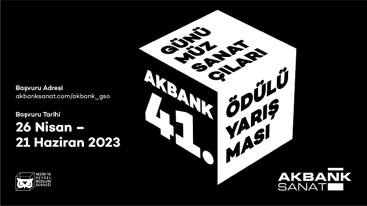 AKBANK 41. GÜNÜMÜZ SANATÇILARI ÖDÜLÜ YARIŞMASI’NA BAŞVURULAR DEVAM EDİYOR