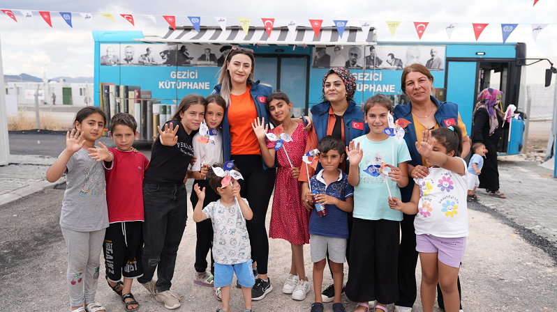 ILO’dan Adıyaman Konteynır Kentteki Çocuklara Farkındalık ve Moral Etkinliği