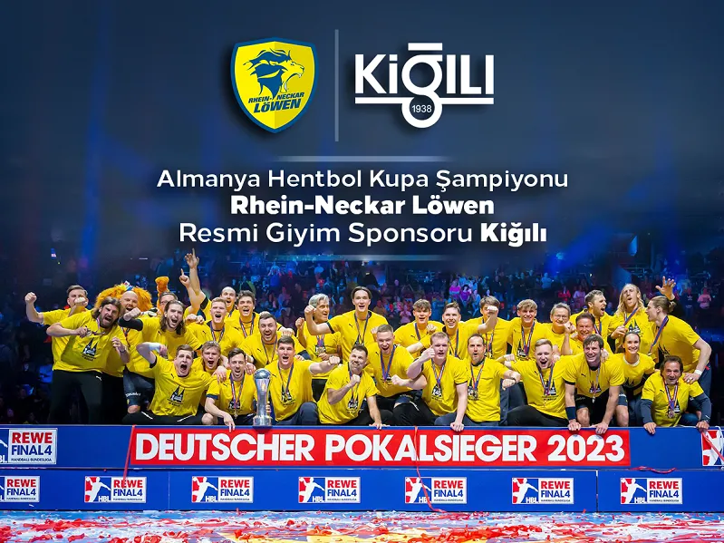 KİĞILI ALMANYA’NIN BAŞARILI HENTBOL TAKIMININ RESMİ GİYİM SPONSORU OLDU