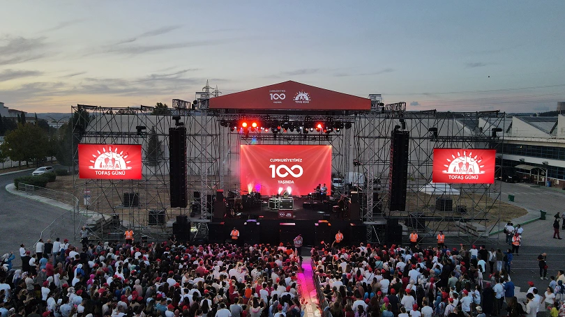 15 Bin Tofaş Çalışanı ve Ailesi Cumhuriyet’in 100’üncü Yılını Kutladı