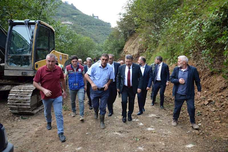 BAŞKAN GENÇ: YOMRA’NIN YARALARINI BİRLİKTE SARACAĞIZ