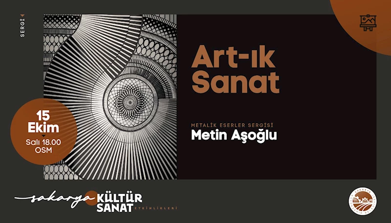 Metalik eserler sergisi ‘Art-ık Sanat’ OSM’de açılıyor