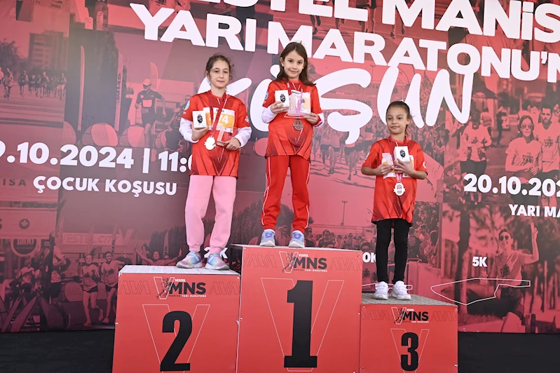 Vestel Manisa Yarı Maratonu Çocuk Koşusu ile Başladı