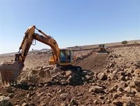 Mardin’de Yol Çalışmaları Devam Ediyor