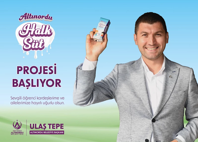 HALK SÜT PROJESİ HAYATA GEÇİRİLİYOR