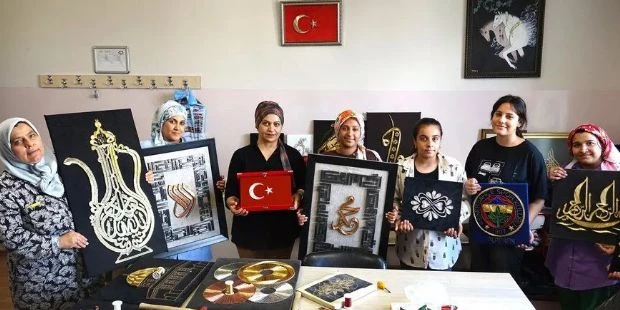 Osmanlı El Sanatları Belediyemiz Tesislerinde Hayat Buluyor