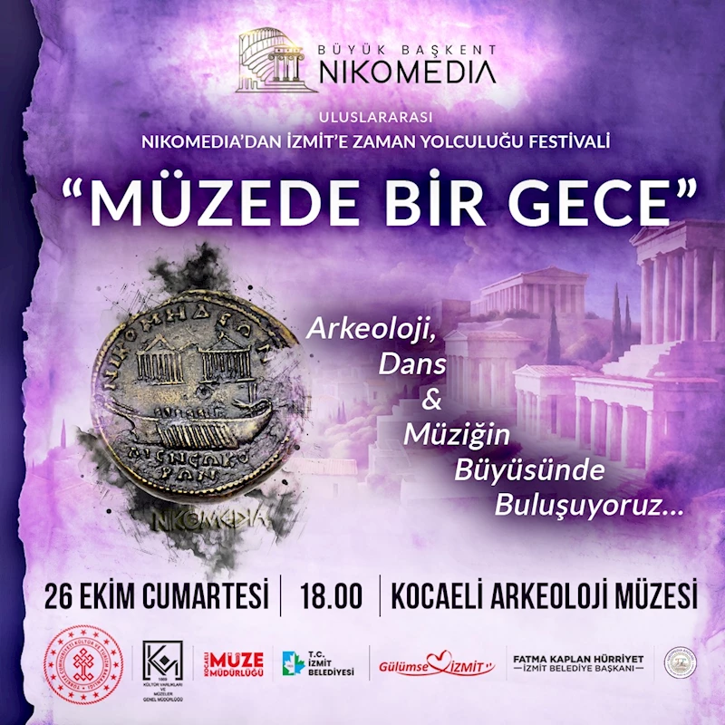 DANS, BİLİM VE MÜZİK DOLU “MÜZEDE BİR GECE”