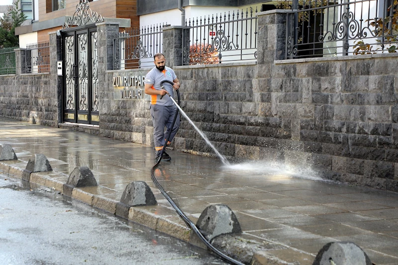 Eyüpsultan’ın cadde ve sokaklarında temizlik seferberliği