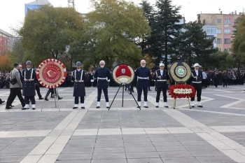 GAZİ MUSTAFA KEMAL ATATÜRK’Ü SAYGI VE ÖZLEMLE ANDIK