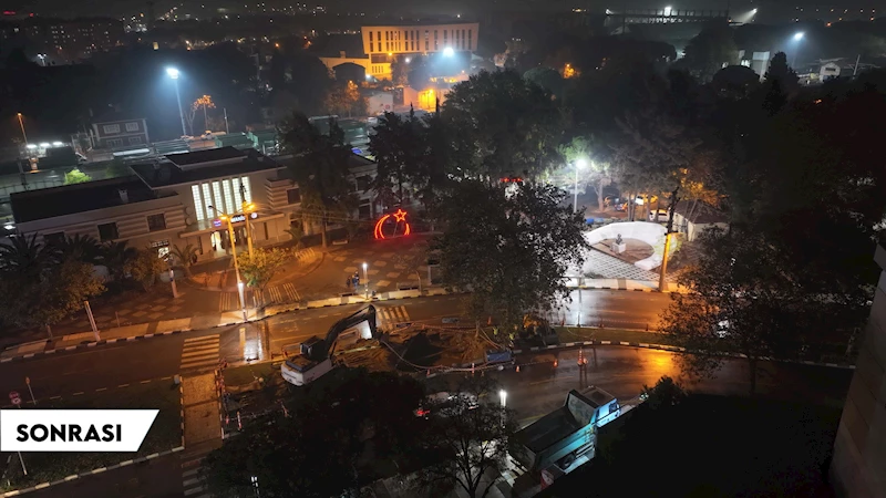 Büyükşehir İstasyon Parkı ve Çevresinde Yenileme Çalışmaları Tamamlandı