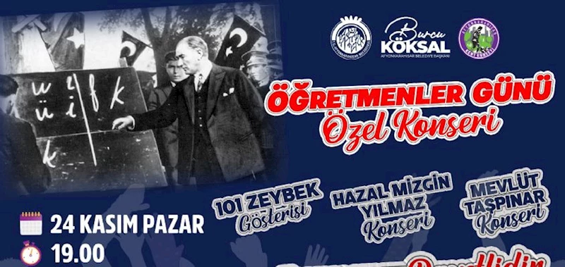 ÖĞRETMENLER GÜNÜNÜ COŞKUYLA KUTLAYACAĞIZ