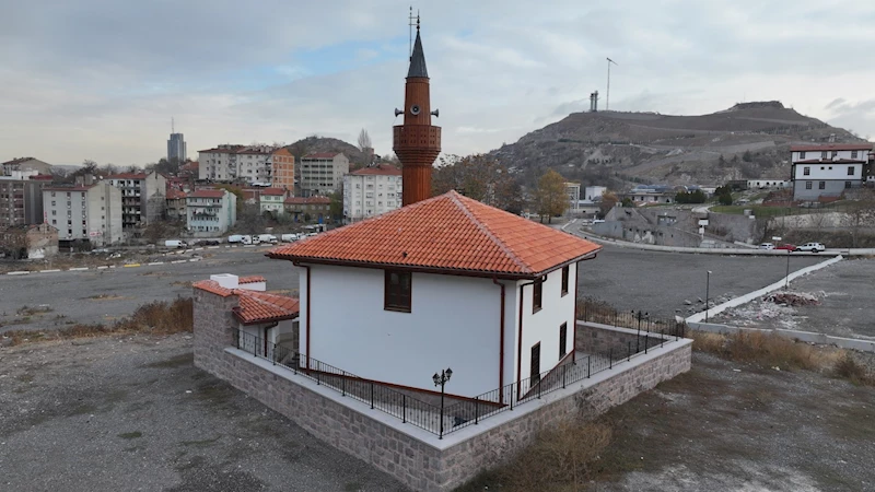 ANKARA BÜYÜKŞEHİR BELEDİYESİ, HAMİDİYE CAMİİ’Nİ ASLINA UYGUN OLARAK YENİDEN İNŞA ETTİ