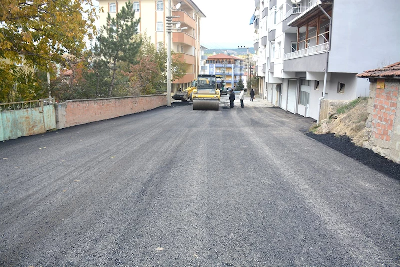 Asfaltlama Çalışmamız Testici Caddesinden Kazım Karabekir Caddesine Doğru Devam Ediyor