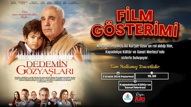 Nevşehir Belediyesi’nden “Dedemin Gözyaşları” Film Gösterimi