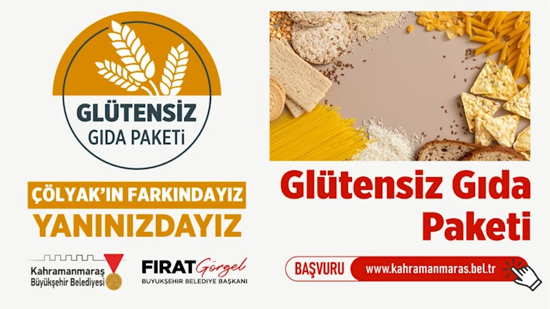 Büyükşehir’den Çölyak Hastalarına Glütensiz Gıda Paketi Desteği