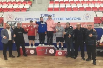 BÜYÜKŞEHİR’İN ÖZEL SPORCUSUNDAN TÜRKİYE ŞAMPİYONLUĞU