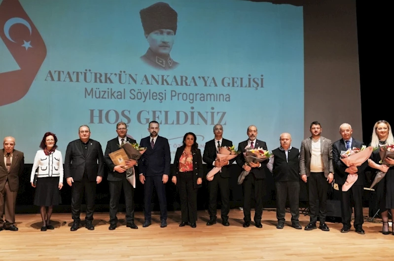 Atatürk’ün Ankara’ya gelişinin 105. yılı coşkuyla kutlandı