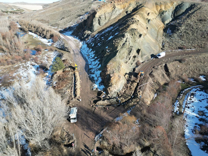 KASKİ, Pınarbaşı’da İçme Suyu Altyapısını Güçlendiriyor