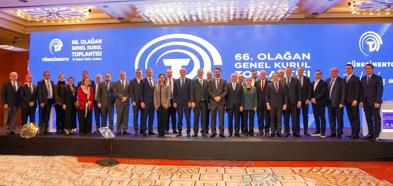 TÜRKÇİMENTO’NUN 66’NCI SEÇİMLİ GENEL KURULU ANKARA’DA GERÇEKLEŞTİ:YÜCELİK GÜVEN TAZELEDİ