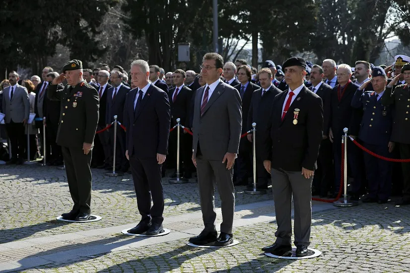 ÇANAKKALE ŞEHİTLERİ İSTANBUL’DA ANILDI 