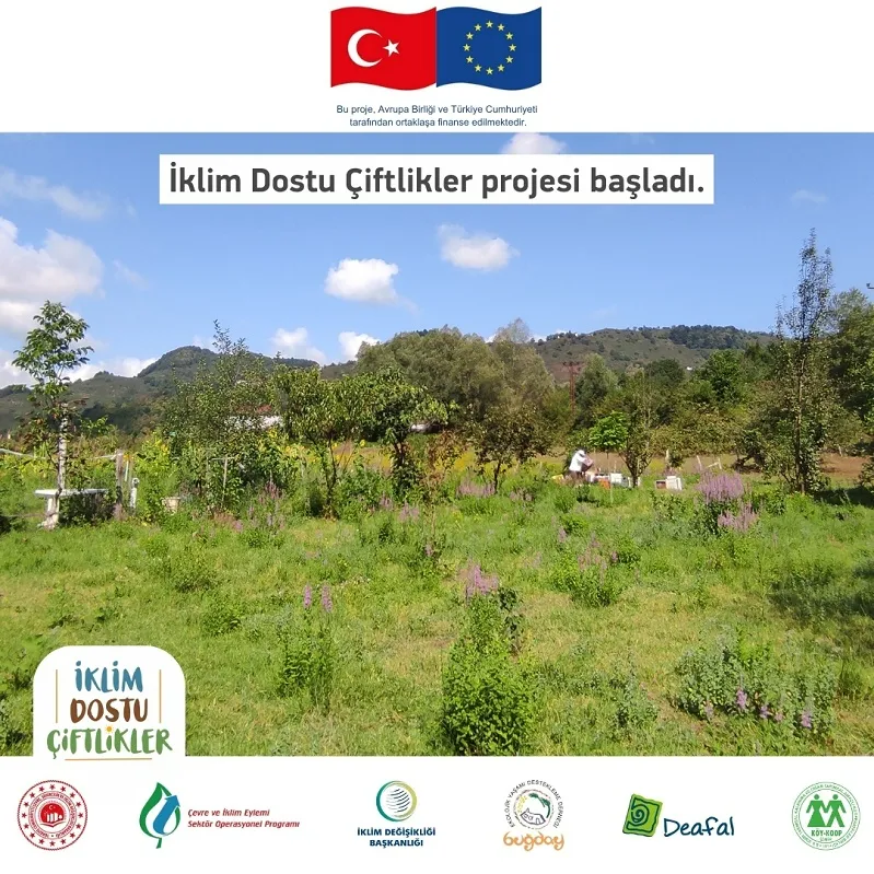 İklim Dostu Çiftlikler Projesi Başladı