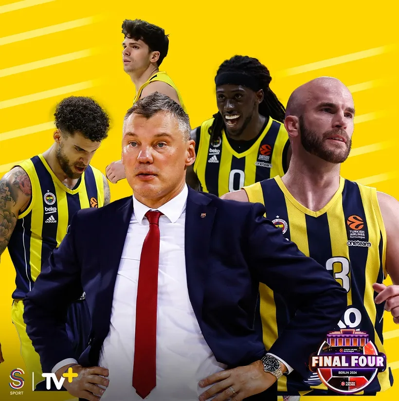  Fenerbahçe Beko Final-Four’da final için sahada, maç heyecanı TV+ta 
