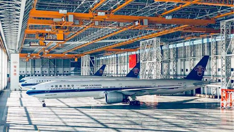 Asya’nın en büyük uçak hangarının inşası Shanghai’de başladı