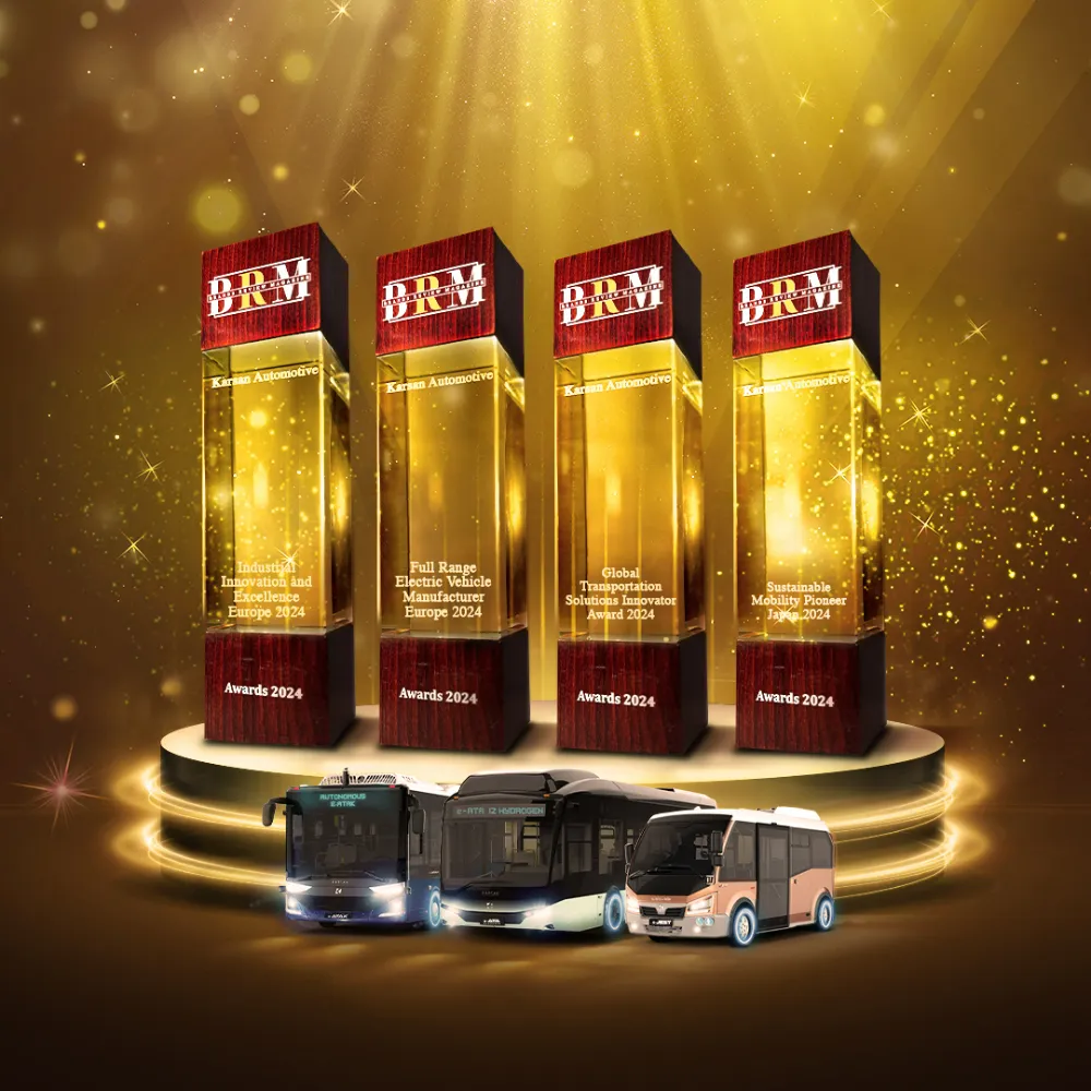 Karsan’a Brands Review Magazine Awards’tan 4 Ödül Birden! 