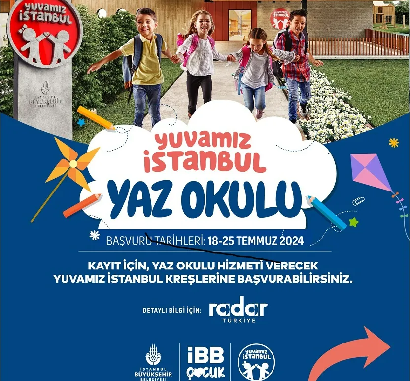 İBB ÇOCUK YAZ OKULU BAŞLIYOR