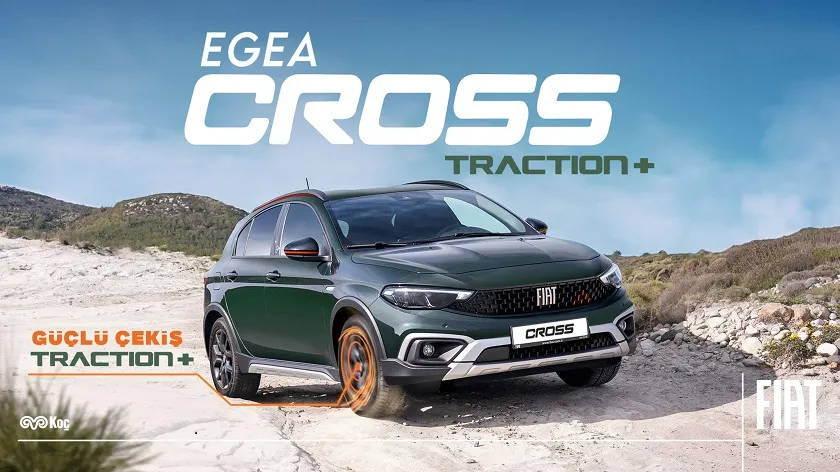 Fiat Egea Cross ile Zorlu Yol Koşullarında Güçlü Çekiş: Traction+ Teknolojisi