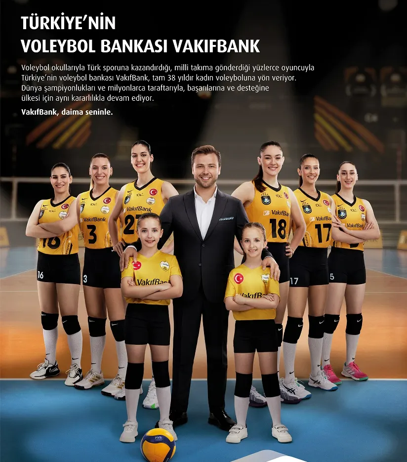 Türk voleybol tarihine atılan 38 yıllık imzanın özeti VakıfBank’ın yeni reklam filminde!