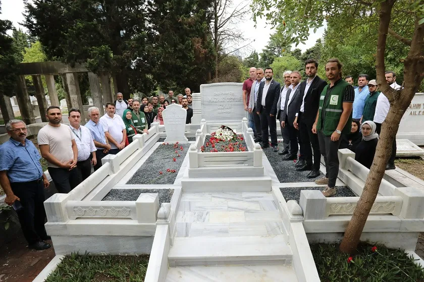 YEŞİLAY’IN KURUCUSU ORD. PROF. DR. MAZHAR OSMAN, MEZARI BAŞINDA ANILDI