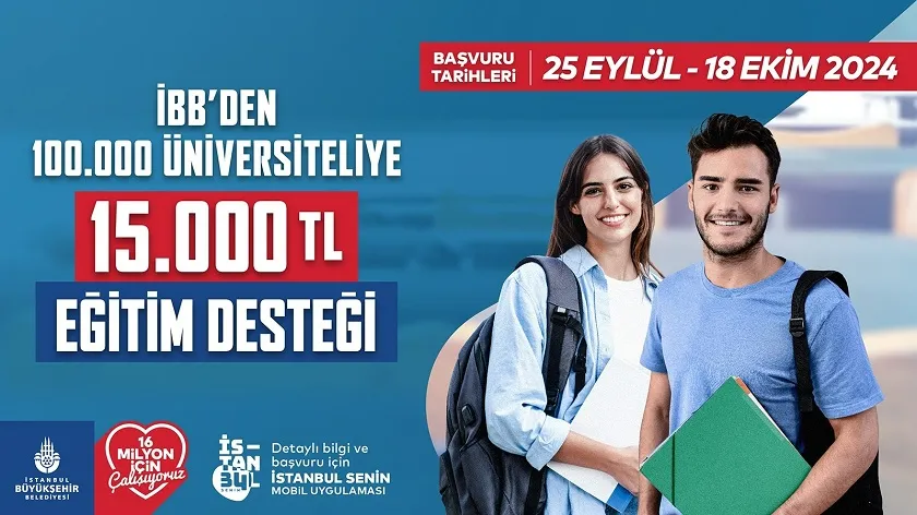 GENÇ ÜNİVERSİTELİ DESTEĞİ’NE BAŞVURULAR BAŞLADI