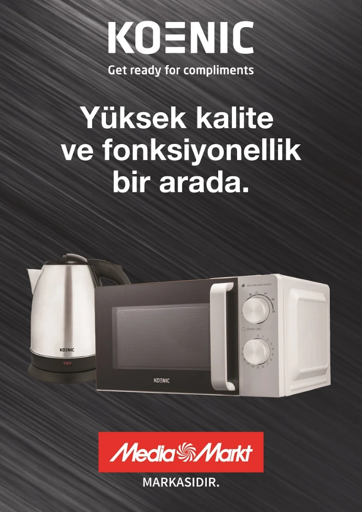 MediaMarkt’ın kendi markası KOENIC ürünlerine özel kampanya