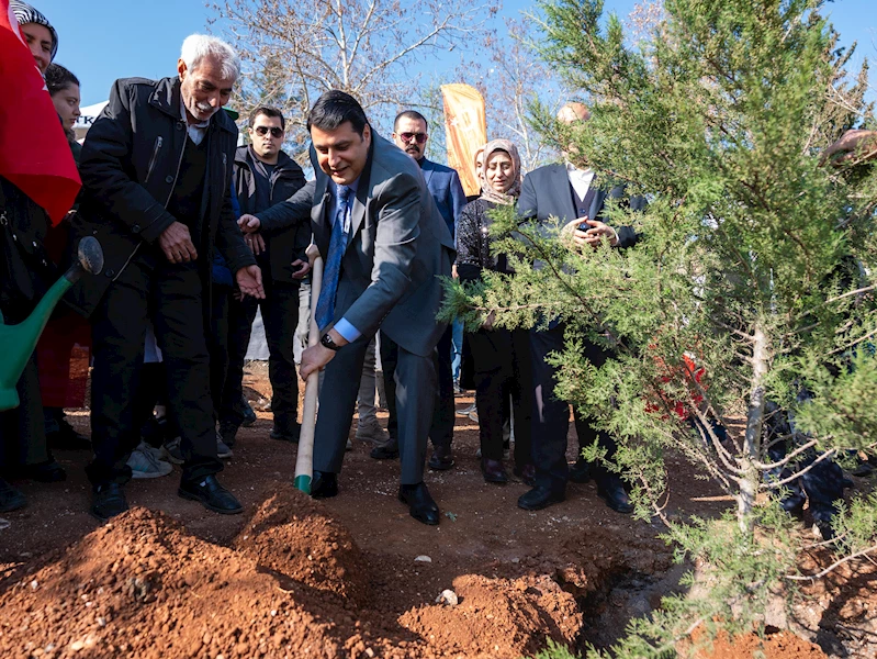 29. ETAP ŞEHİTKAMİL ORMANI HACIBABA’DA OLUŞTURULDU