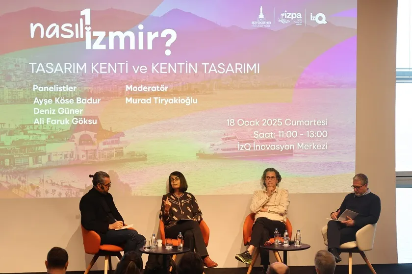 “Nasıl bir İzmir” serisi “Tasarım Kenti  ve Kentin Tasarımı” paneli ile devam etti