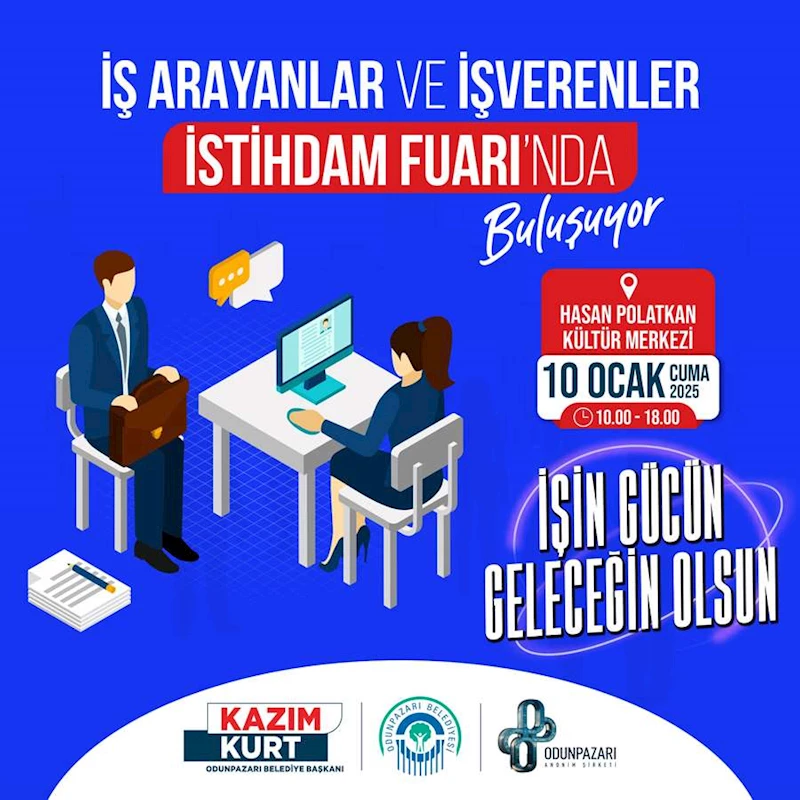 ODUNPAZARI BELEDİYESİ’NDEN İSTİHDAMA BÜYÜK DESTEK!